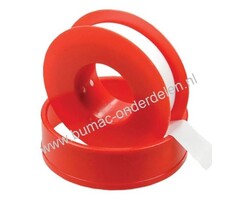 Teflon Tape voor Afdichten Water en Luchtkoppelingen - Leidingen met Draad, Tape 12 mm x 12 Mtr Afdichtingstape