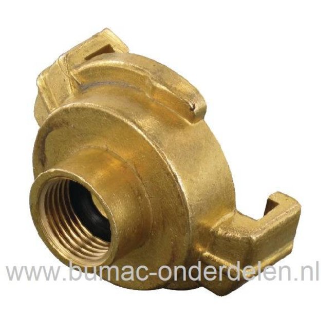 Geka koppeling 3/8 Inch Aansluiting met Binnendraad voor 3/8" Geka, Koppeling Systeem GK met Binnendraad 3/8 Inch, Geka Slangtule met Binnen Draad voor Tuinsproeier, Waterpomp, Beregeningspomp, Hydrofoor, Tuinpomp, Waterslang, Tuinslang, Bouwplaats