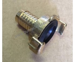 Slangkoppeling Slangtule 3/4" Geka Slangpilaar,  Slang Aansluitstuk voor GK Koppeling, Nokafstand 40 mm Tule 3/4 Inch, GEKA Messing SlangpilaAR, Slangtule, Slang aansluitstuk voor Tuinslang, Waterslang