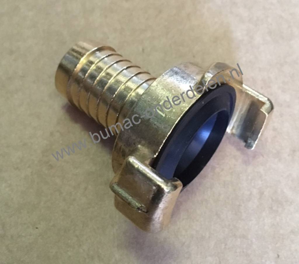 Slangkoppeling Slangtule 5/8" Geka Slangpilaar voor Slang Aansluitstuk GK Koppeling, Nokafstand 40 mm Tule 5/8 Inch GEKA Messing Slangpilaar, Slangtules, Slangaansluitstuk  Tuinslang, Waterslang