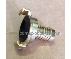 Slangkoppeling Slangtule 5/8" Geka Slangpilaar voor Slang Aansluitstuk GK Koppeling, Nokafstand 40 mm Tule 5/8 Inch GEKA Messing Slangpilaar, Slangtules, Slangaansluitstuk  Tuinslang, Waterslang