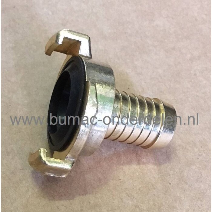 Slangkoppeling Slangtule 5/8" Geka Slangpilaar voor Slang Aansluitstuk GK Koppeling, Nokafstand 40 mm Tule 5/8 Inch GEKA Messing Slangpilaar, Slangtules, Slangaansluitstuk  Tuinslang, Waterslang