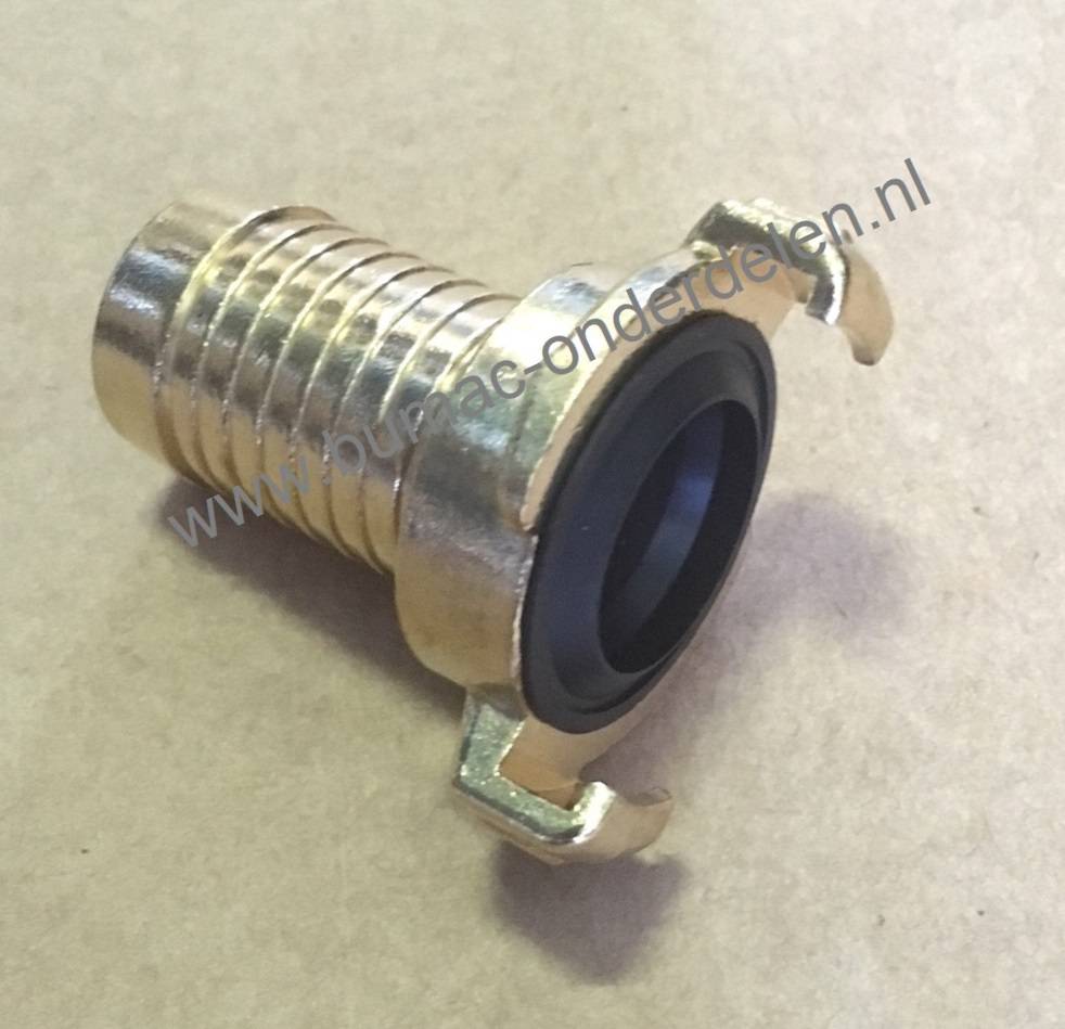 Slangkoppeling Slangtule 1" Geka Slangpilaar voor Slang Aansluitstuk GK Koppeling, Nokafstand 40 mm Tule 1 Inch, GEKA Messing Slangpilaren, Slangtules, Slangaansluitstukken  Tuinslang, Waterslang