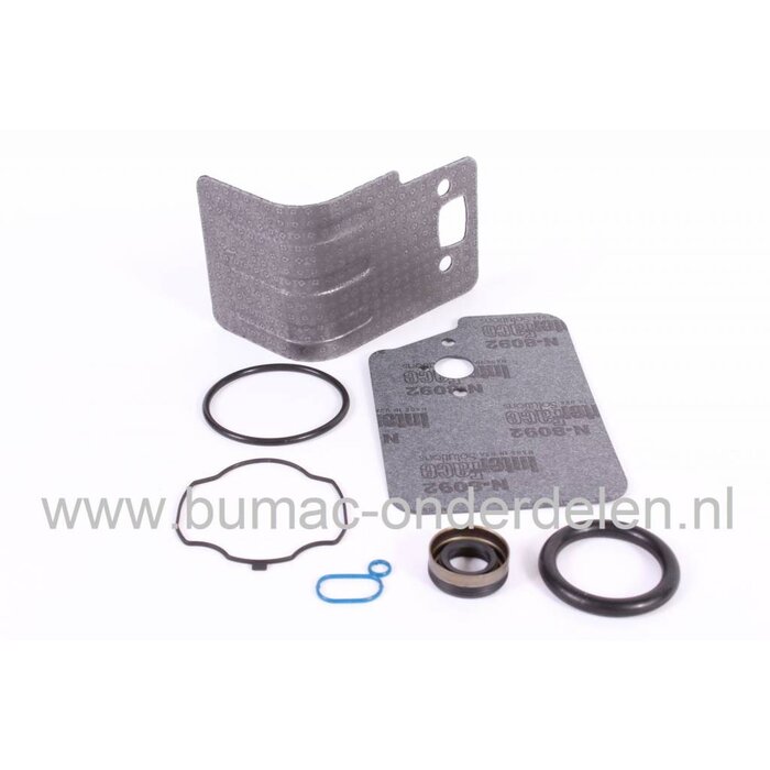 Pakkingset voor Electrolux Bladblazers, Set Dichtingen voor Flymo XLB325, McCulloch GB320, GBV325, GBV345, M320, M325, MAC GBV325, Dichtingset Husqvarna, Jonsered, Partner, Flymo, McCulloch, Afdichtingen, Pakkingen voor ELECTROLUX Bladblazers