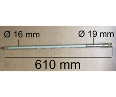 Stuuras met Tandwiel voor Husqvarna, Craftsman, Lazer, Jonsered, Partner, McCulloch, AYP, Yardpro, Wizard, Flymo Zitmaaiers, ELECTROLUX Stuurdelen, Stuuras HUSQVARNA TC138, TC238, TC242