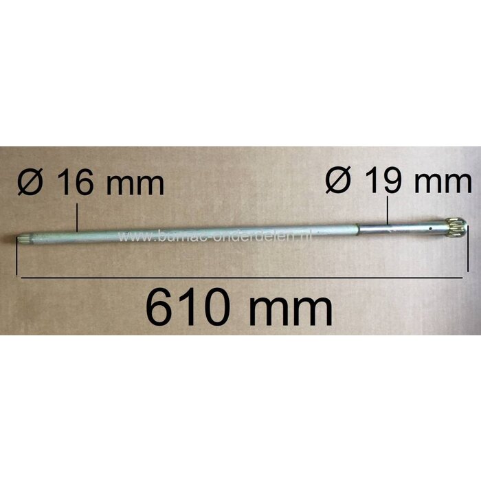 Stuuras met Tandwiel voor Husqvarna, Craftsman, Lazer, Jonsered, Partner, McCulloch, AYP, Yardpro, Wizard, Flymo Zitmaaiers, ELECTROLUX Stuurdelen, Stuuras HUSQVARNA TC138, TC238, TC242