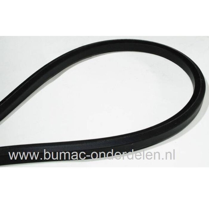 Zeskantsnaar AA108 Husqvarna, Mc Cullogh, Partner, Jonsered, Wizard, Lazer, Viking Zitmaaier, Tuintrekker met 97 cm Maaidek Viking MT6112, MT6112C Husqvarna CT141, CTH140 Twin, CTH141, CTH171, CTH2038, Lazer LZ145H97RBK Snaar Maaidek, Messen Aandrijving