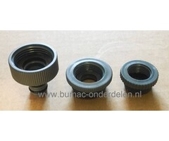 Kraanaansluiting met Binnendraad voor 1/2, 3/4 of 1 Inch Aansluiting, Kraanstuk voor Klik koppelling op Waterslang, Tuinslang