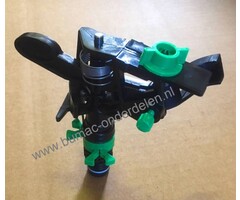 Sector Sproeier met 1/2 Inch Aansluiting Buitendraad,  Straalbreedte Max 13 Mtr, Druk 1,2 - 4 Bar, Waterverbruik 0,6 - 1,3 m³/h, onderdeel