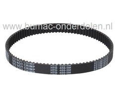 Tandriem 90 Tands voor ALKO Verticuteermachines Comfort 32VL, Comfort 32VE, Comfort 38VLB, Comfort 38VLE, Combicare 38P, AL-KO, BRILL, SOLO Aandrijfriem getand, Getande V-snaar van Motor naar Beluchtingsas bij Alko Verticuteerders, Beluchters, Al-ko, Bril