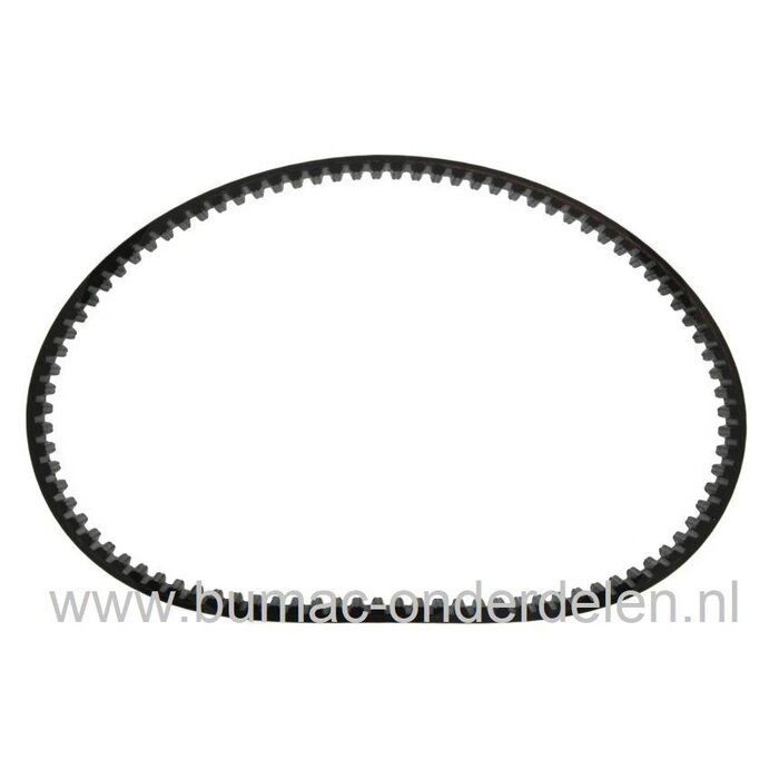 Tandriem 90 Tands voor ALKO Verticuteermachines Comfort 32VL, Comfort 32VE, Comfort 38VLB, Comfort 38VLE, Combicare 38P, AL-KO, BRILL, SOLO Aandrijfriem getand, Getande V-snaar van Motor naar Beluchtingsas bij Alko Verticuteerders, Beluchters, Al-ko, Bril