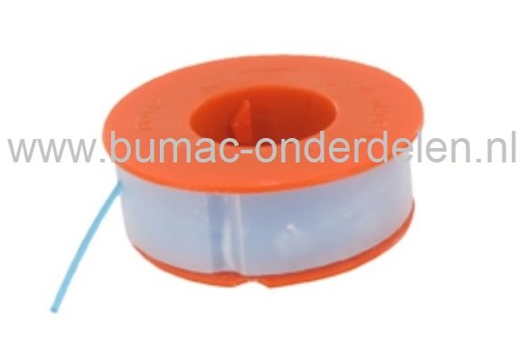 Draadspoel 1,6 mm voor BOSCH en QUALCAST Bosmaaiers, Strimmers, Bosch ART25, ART25F, ART23Easytrim, ART23GFSV, ART23GFS, ART23GF, ART23F, ART26Combitrim, ART30Combitrim, ART23Confort, ART23Combitrim, ART2600Combitrim, Qualcast Trimlite23E, Trimlite23SE, T