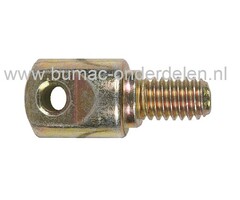 Stelbout Draad UNC Ø 8 mm voor Husqvarna, Jonsered, Partner, McCulloch, Flymo, Craftsman, Lazer, AYP, Wizard, Yardpro Zitmaaiers, Frontmaaiers, Tuintrekkers, ELECTROLUX Pen, Stelbout voor Maaidek, Tapeind