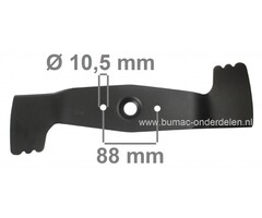 Mes 42 Cm voor Honda HRX426, HRX426C Grasmaaiers, Benzinemaaiers, Loopmaaiers, HONDA Maaimes 420 mm voor HRX426, HRX426C, Honda Grasmaaiermes, Gazonmaaiermessen, Maaibladen voor Honda Motormaaiers, Cirkelmaaiers