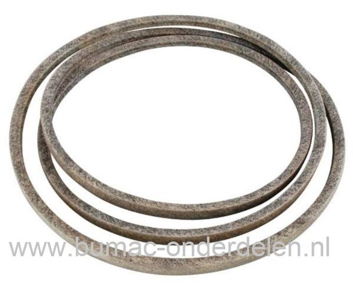 V snaar voor Toro Wheelhorse met 48 Inch Maaidek - 3 Messen Aandrijfsnaar Maaimessen Zitmaaier, Tuintrekker