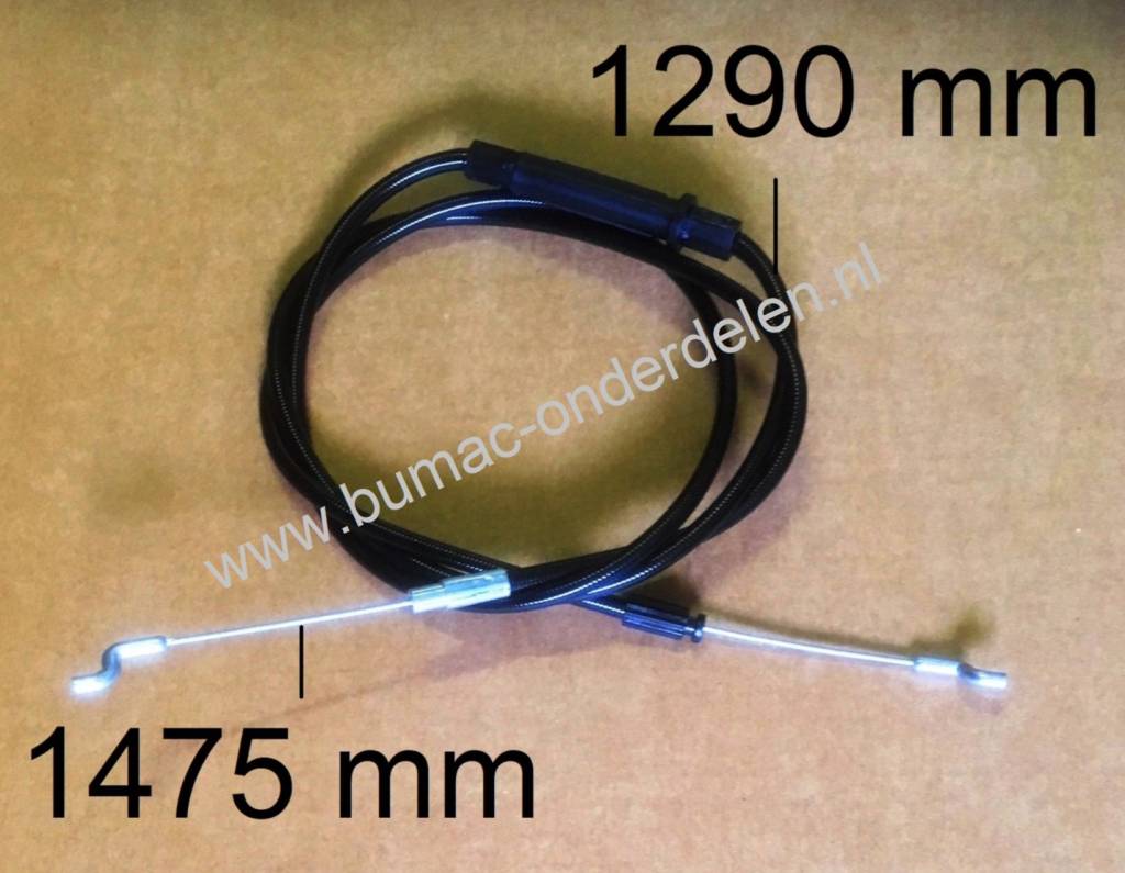 Kabel Rijaandrijving Alko, Brill, Solo Cirkelmaaiers, Koppelingskabel, Aandrijfkabel Aandrijving Wielen ALKO, BRILL, SOLO Grasmaaiers, Bedieningskabels AL-KO 473SP Highline, 523SP Highline, Powerline 4200BR Motormaaiers, Benzinemaaiers