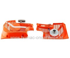Handstarter voor Partner, Husqvarna K1250, K1260, K1270 Bandenzaag, Motorslijper, Doorslijper, Stenenslijper, Betonzaag Starter Compleet voor Partner K 1250, K 1260, K 1270 Slijpers