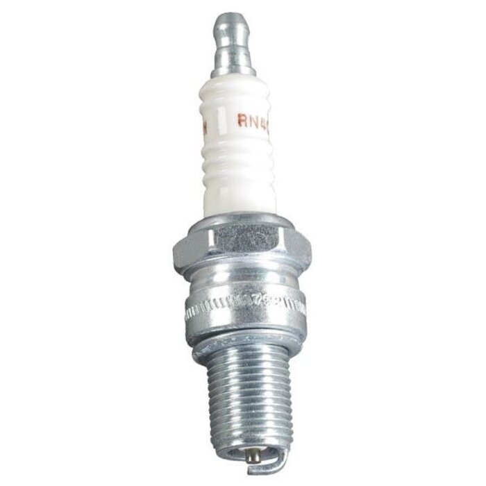 Bougie RN4C voor Grasmaaier, Zitmaaier, Frontmaaier, Briggs & Stratton, Honda Kawasaki, Tecumseh motor, BR6ES - BR7EB-11 - B7EB - B5ES - BR6EB-L-11 - BR7EB - BR7ES - B6EB-L-11 - WR7CC - WR5CC - W5CC - W22ES-L11 - W22ESR-L11 - W22ESRU - W20EKR-S11 - W22ES-
