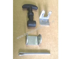 Motorkaprubber met houder Lengte Rubber 65 mm, Zitmaaier, Trekker, Aanhanger, Minikraan, Bobcat, Shovel, Grasmaaier, Frontmaaier, Stiga, Castel Garden, Mountfield, Honda