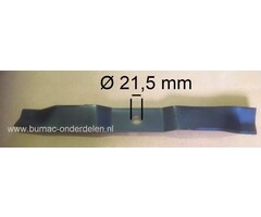 Maaimes 49,5 Cm voor Maaiers met een 38 Inch (96 Cm) Mulch Maaidek, Mulch, Zijuitworp, Murray, Zitmaaiers, Grasmaaiers, onderdeel