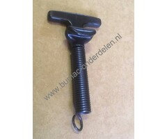 Motorkaprubber met Veer voor Zitmaaier, Frontmaaier, Tuintrekker, Tuinfrees, van MTD, Bolens, White, Gutbrod, Cub Caset, Wolf, Yardking Bevestigingsrubber