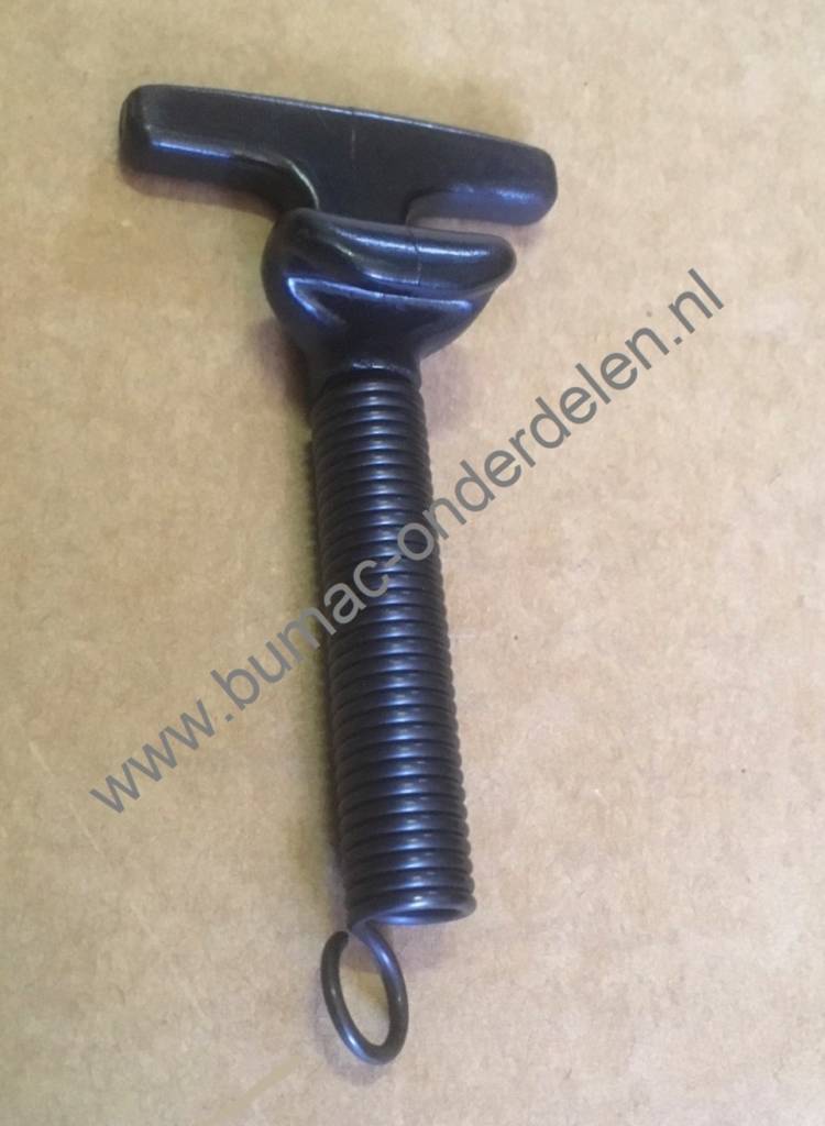 Motorkaprubber met Veer voor Zitmaaier, Frontmaaier, Tuintrekker, Tuinfrees, van MTD, Bolens, White, Gutbrod, Cub Caset, Wolf, Yardking Bevestigingsrubber