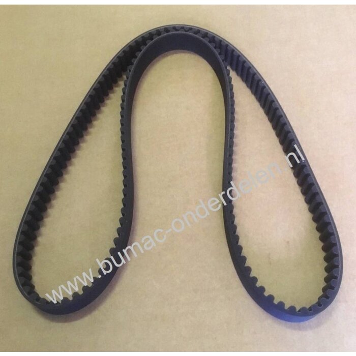Tandriem 140 Tands voor Zitmaaiers, Frontmaaiers, Tuintrekkers, Tuinmachines, Industrie, Voertuigen, Getande Riem, Aandrijfriem Getand