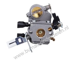 Carburateur voor Stihl Kettingzaag MS171, MS181, MS201, MS211, Membraan Carburator voor onder andere Stihl MS 171, MS 181, MS 201 en MS 211 Motorzaag