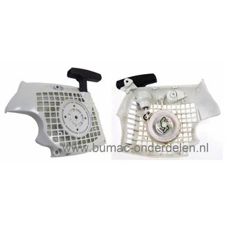 Starter voor Stihl MS171, MS181, MS211 Kettingzaag, Handstarter onder andere voor Stihl MS 171, MS 181, MS 181C, MS 211, MS 211C Motorzaag, handstarter, onderdeel