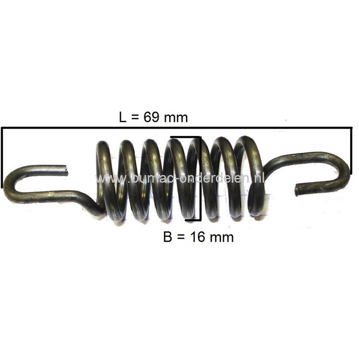 Veren Set voor Handvat van Kettingzaag, Husqvarna, Jonsered, Partner, Mcculloch, Motorzaag Trillingsdemper, Antivibratie veren set