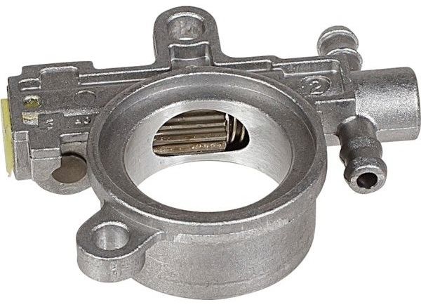 SP402 - SP422 - SP442 - XC40P - XC42P - XC44P - MC4016 - MC4018 - P402S - P422S - P442S, Oliepomp zonder Doseerschroef voor Kettingzaag, Motorzaag van Stiga - Alpina - Mountfield - Castelgarden, Olie Pomp zonder Doseer Schroef, Castel Garden