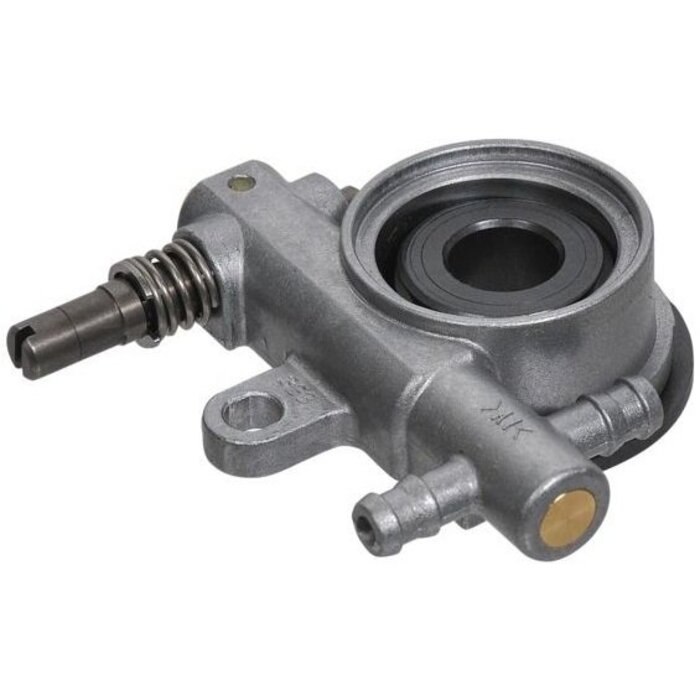 SP402 - SP422 - SP442 - XC40P - XC42P - XC44P - MC4016 - MC4018 - P402S - P422S - P442S, Oliepomp met Doseerschroef voor Kettingzaag, Motorzaag van Castelgarden - Mountfield - Stiga - Alpina, Olie Pomp met Doseer Schroef, Castel Garden