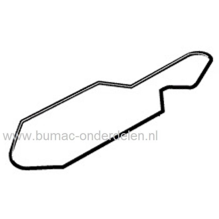 V snaar Rijaandrijving 155H36, CTH130B, CTH135, CTH140, CTH150, CTH155, CTH160, CTH170, CTH200, CTH210XP, ICTH16 Husqvarna - Craftsman - Jonsered - Mcculloch - Wizzard - Partner - Wizard - AYP - Murray Zitmaaiers, Frontmaaiers onderdeel