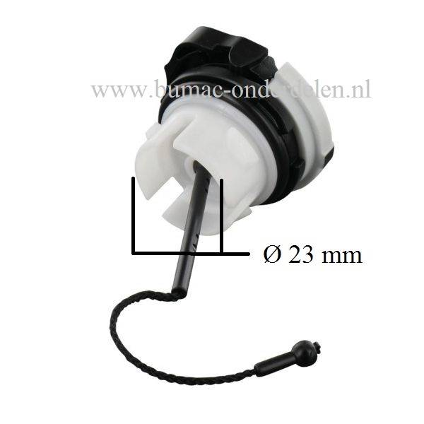 Brandstofdop en/of Oliedop voor Stihl Kettingzaag - Motorzaag - Bosmaaier - Heggenschaar -Stokzaag - Kantensnijder, Bosmaaier Stihl onderdeel Oliedop - Benzinedop