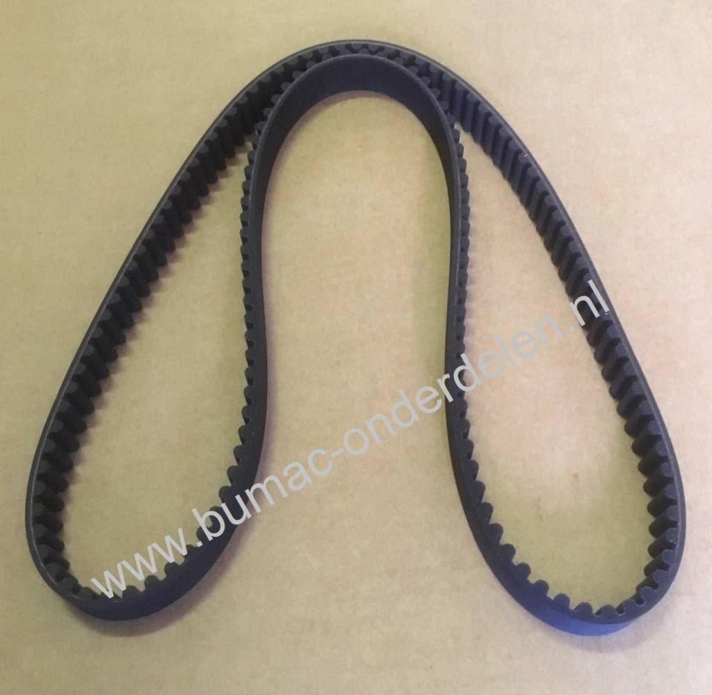 Tandriem 140 Tands voor Zitmaaiers, Frontmaaiers, Tuintrekkers, Tuinmachines, Industrie, Voertuigen, Getande Riem, Aandrijfriem Getand