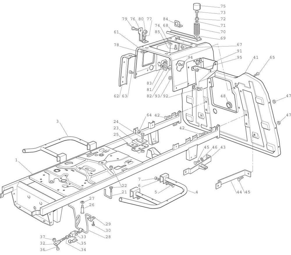 Veer voor Castelgarden - Stiga - Alpina - Viking - Honda - Mountfield, Zitmaaier - Frontmaaier - Tuintrekker - Grasmaaier, Castel Garden Zittingveer