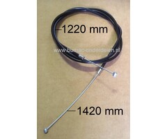 Flexibele Kabel met Bol en Ton aansluiting voor Gaskabel, Versnellingskabel, Koppelingskabel, Motorremkabel, Bedieningskabel voor Grasmaaiers, Zitmaaiers, Verticuteermachines, Kooimaaiers, Tuinfrees, Hakfrees