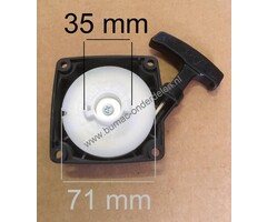 Starter voor Chinese Bosmaaier - Heggenschaar Handstarter onder andere voor Castorama TL43, 43BC, 415, 430, 520 Mitsubishi TL33, TL42, TL52, IKRA, EINHELL, KPC, TCK 43cc Motoren