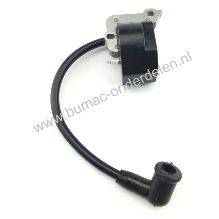 Ontstekingsspoel voor Kawasaki TJ45E motoren op Bosmaaier, Bermmaaier Bobine, onderdeel