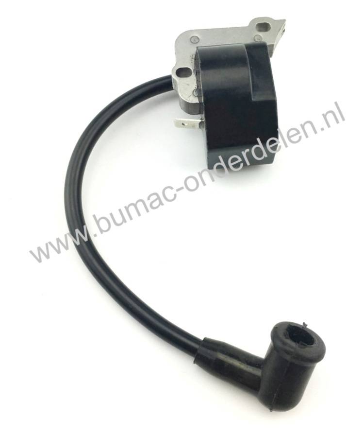 Ontstekingsspoel voor Kawasaki TJ45E motoren op Bosmaaier, Bermmaaier Bobine, onderdeel