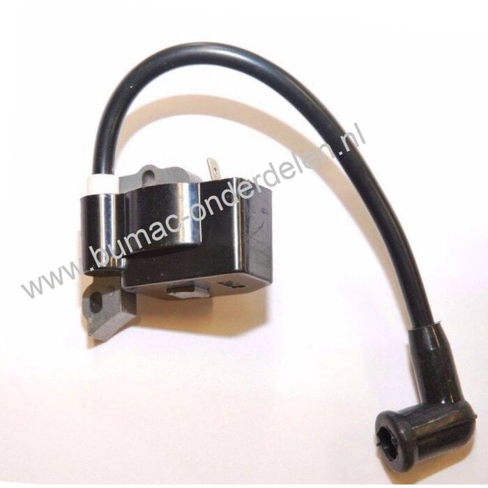 Ontstekingsspoel voor Kawasaki TJ45E motoren op Bosmaaier, Bermmaaier Bobine, onderdeel
