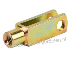 Gaffel voor CASTELGARDEN TC92 - TC102 - TC122 Zitmaaier, voor Gasveer en/of Spannen van Poelie, Castelgarden - Stiga - Mountfield - Alpina, Zitmaaier - Frontmaaier - Tuintrekker, Castel Garden, Vork
