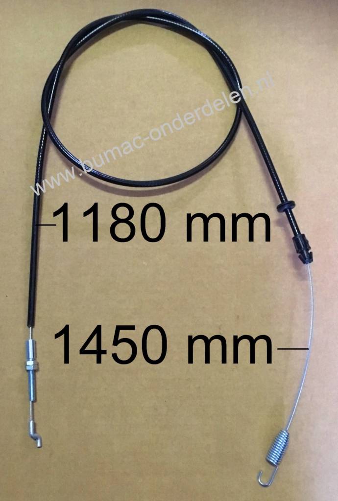 Koppelingskabel / Aandrijfkabel Castelgarden - Stiga - Mountfield - Alpina, Grasmaaier - Loopmaaier - Benzinemaaier - Cirkelmaaier - Gazonmaaier, NG464TR - NG504TR - R484TR - R534TR - TDL484TR - TDL534TR - CAL484TR - CAL534TR, Stiga Combi 48 SB - Collecto