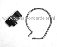 Startpal met Retourveer voor DOLMAR, MAKITA Motorzaag 100, 102, PS33, PS39, PS330, PS340, PS341, PS342, PS344, PS400, PS401, PS410, PS411 Dolmar, Makita Kettingzagen, Motorzagen