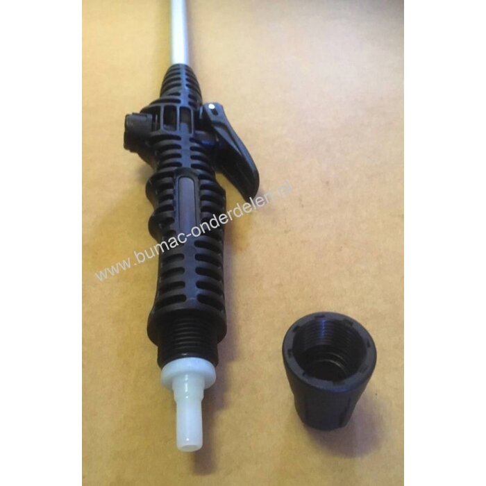 Extra Verlengde Telescopische Lans met Handvat voor Drukspuit - Gifspuit, Lengte 150 T/m 300 Cm, Verlengde Steel tot 3 Mtr voor Gifspuit, Onkruidspuit, Ruggedragen Spuit