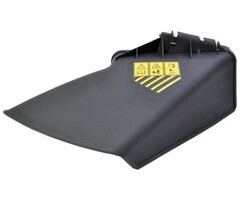 Zijuitworp Deflector met Veer voor MTD - Cub Cadet - Wolf - Bolens - White - Yardman, Zitmaaier, Tuintrekker, 10/76 HN - 10-76 - 11.5/32 - 11.5/96 - 11/30 - 15,5/107 - Eurotrac 155/96