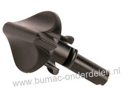 Chokeknop voor Stihl BT120, BT121, FS120, FS200, GS250, FS300, FS350, FS400, FS450, FS480, FR350, FR450, FR480C, HT250  Grondboor, Ruggedragen Bosmaaier Chokehendel