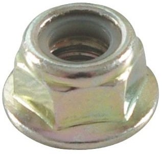 Moer 5/16 Inch-18, voor Bevestiging Maaidek Delen bij MTD - Wolf - Yardman - Bolens - White - Cub Cadet, Zitmaaier - Frontmaaier - Tuintrekker, Mtd 12/96 - 15,5/107