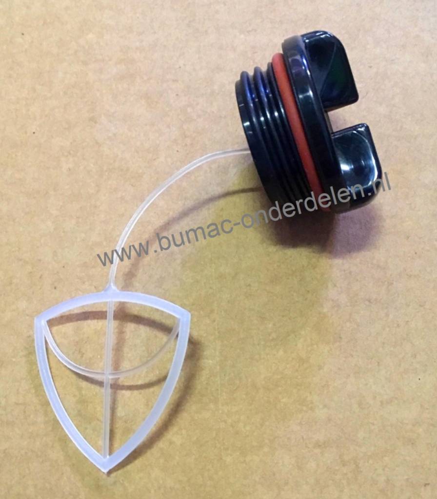 Benzinedop voor Dolmar en Makita Bandenzaag, Bosmaaier PC6412S, PC6412D, PC6414S, PC7312S, PC7314S, 8114, 8116 Stenenzaag, Motorslijper, Doorslijper, Betonzaag Brandstofdop, MS3310, MS4010, MS4510 Tankdop PC 6412 S, PC 6412 D, PC 6414 S, PC 7312 S, PC 731
