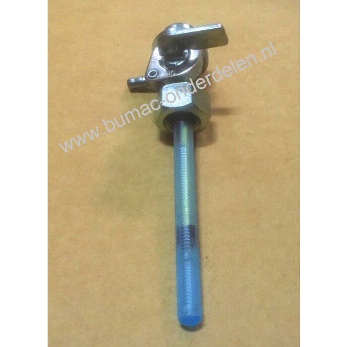 Benzinekraan voor Honda G100, G150, G200, G300, G400, GX110, GX120, GX140, GX160, GX200 Motoren, Generator EB2500, EG2200, EM300A, EW170A, Tuinfrees F500, Waterpomp WT20C Brandstofkraan, Afsluiter